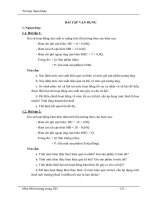 Môi trường trong xây dựng - Bài tập vận dụng pps