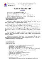 CÔNG TY cổ PHẦN xây DỰNG 47 báo cáo THƯỜNG NIÊN năm 2011