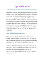 Thủ thuật sử dụng máy tính: Tạo bộ đếm WEB doc