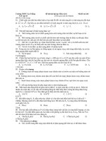 Đề thi thử đại học Môn vật lí - Mã đề 264 pps