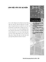 Phát triển AutoCAD bằng ActiveX & VBA - Chương 7 potx