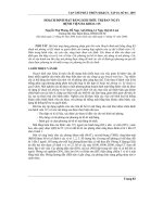 Báo cáo nghiên cứu khoa học: 