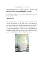 Bài trí phòng trẻ theo chức năng pot