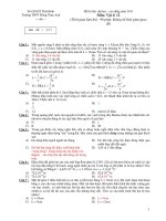 Đề thi thử đại học - cao đẳng năm 2011 pps