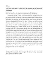 Thực trạng về cầu dịch vụ ăn uống tại các nhà hàng bình dân trên địa bàn Hà Nội hiện nay docx