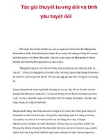 Tác giả thuyết tương đối và tình yêu tuyệt đối pdf