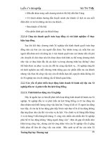 Giáo trình hướng dẫn tìm hiểu về hoạt động kinh doanh du lịch của Xí nghiệp Đầu tư phần 3 pdf