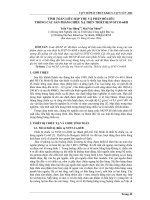 Báo cáo nghiên cứu khoa học: 