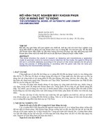 Báo cáo nghiên cứu khoa học: 