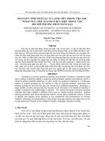 Báo cáo nghiên cứu khoa học: 