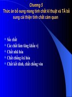 Bài giảng- Thức ăn bổ sung-chương 5 pdf