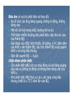 Bài giảng bệnh lý hay gặp của bàng quang part 9 ppsx