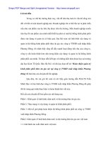 Hoàn thiện quản trị phân phổi thức ăn gia súc tại Cty Phương Đông - 1 pdf