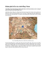 Khám phá bí ẩn của cánh đồng Chum pdf