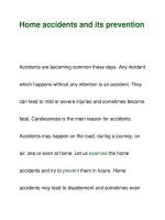Home accidents and its prevention potx