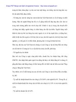 Phân tích cơ hội vận chuyển hàng khô bằng đường thủy nội địa tại Cty Bắc NOSCO - 4 pptx