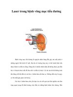 Laser trong bệnh võng mạc tiểu đường ppt