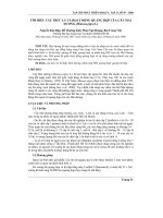 Báo cáo nghiên cứu khoa học: 