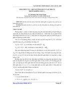 Báo cáo nghiên cứu khoa học: 