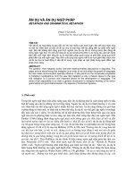 Báo cáo nghiên cứu khoa học: 