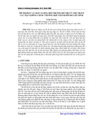 Báo cáo nghiên cứu khoa học: 