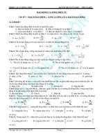 ôn tập vât lý 12 học kỳ 2