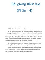 Bài giảng Điện học (Phần 14) pot