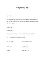 Ung thư dạ dày pptx