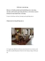 Để đồ mây tre đan luôn đẹp doc