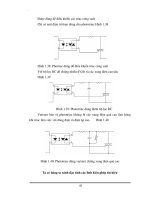 Giáo trình phân tích khả năng ứng dụng các đặc tính của diot trong mạch xoay chiều p5 potx