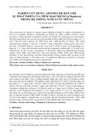 Báo cáo nghiên cứu khoa học: 