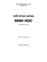 Thiết kế bài giảng sinh học 8 part 1 docx