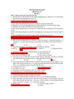 ÔN TẬP THI CĐ & ĐH MÔN VẬT LÝ - ĐỀ SỐ 3 pot