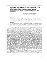 Báo cáo nghiên cứu khoa học: 