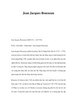 Jean Jacques Rousseau pptx