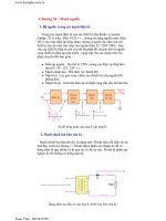 Điện tử căn bản - Chương 11 docx