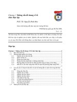 Giáo trình hướng dẫn thực tập môi trường Đồ Sơn phần 1 doc