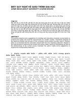 Báo cáo nghiên cứu khoa học: 