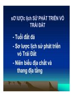 Bài giảng ĐỊA CHẤT CÔNG TRÌNH - Chương 1 potx