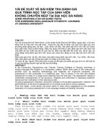 Báo cáo nghiên cứu khoa học: 