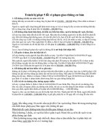 tránh bị phạt 5 lỗi vi phạm giao thông cơ bản