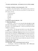 ỨNG DỤNG CHẾ PHẨM BIO   TMT trong chăn nuôi gà