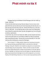 Phát minh ra tia X ppsx