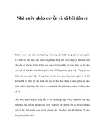 Nhà nước pháp quyền và xã hội dân sự ppsx