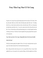 Truy Tầm Ung Thư Cổ Tử Cung potx