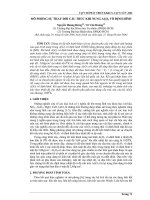 Báo cáo nghiên cứu khoa học: 