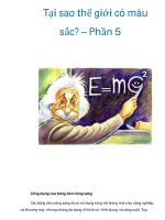 Tại sao thế giới có màu sắc? – Phần 5 pdf