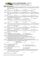 THI THỬ ĐẠI HỌC - (ĐỀ SỐ 33) ppsx