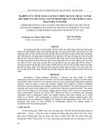 Báo cáo nghiên cứu khoa học: 