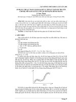 Báo cáo nghiên cứu khoa học: 